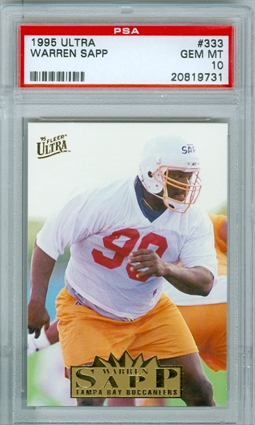 Warren Sapp  PSA AutographFacts℠