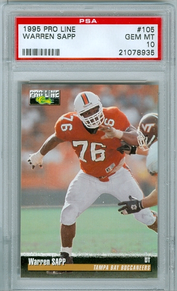 Buy Warren Sapp Cards Online  Warren Sapp Football Price Guide