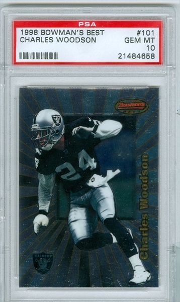 Charles Woodson 1998 Bowman Chrome Refractor #181 Price Guide - Sports Card  Investor