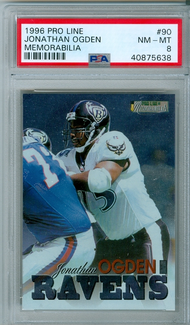 Jonathan Ogden NFL Memorabilia, Jonathan Ogden Collectibles