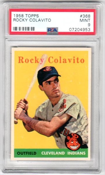 1961 Rocky Colavito Game Worn & Signed Detroit Tigers Jersey