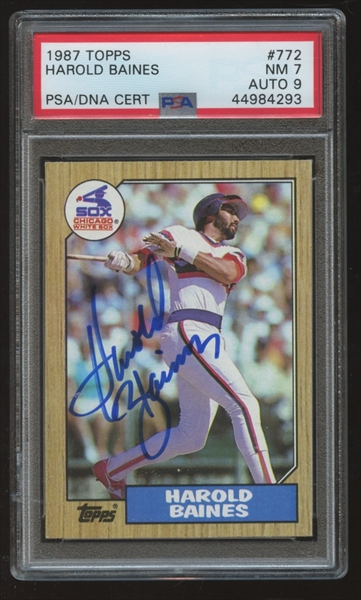 Harold Baines Autographed Signed 2004 Topps All Time Fan Favorites Card -  Autographs