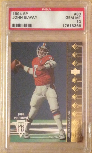 1994 UD SP JOHN ELWAY PRO BOWL BRONCOS