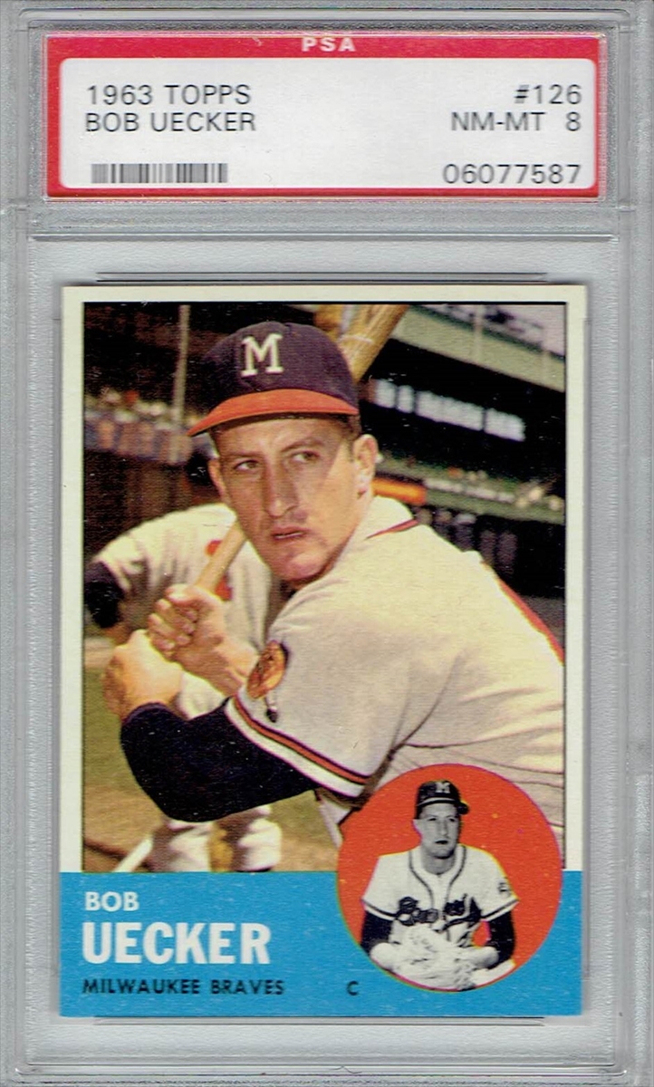  1963 Topps # 46 Tommie Aaron Milwaukee Braves