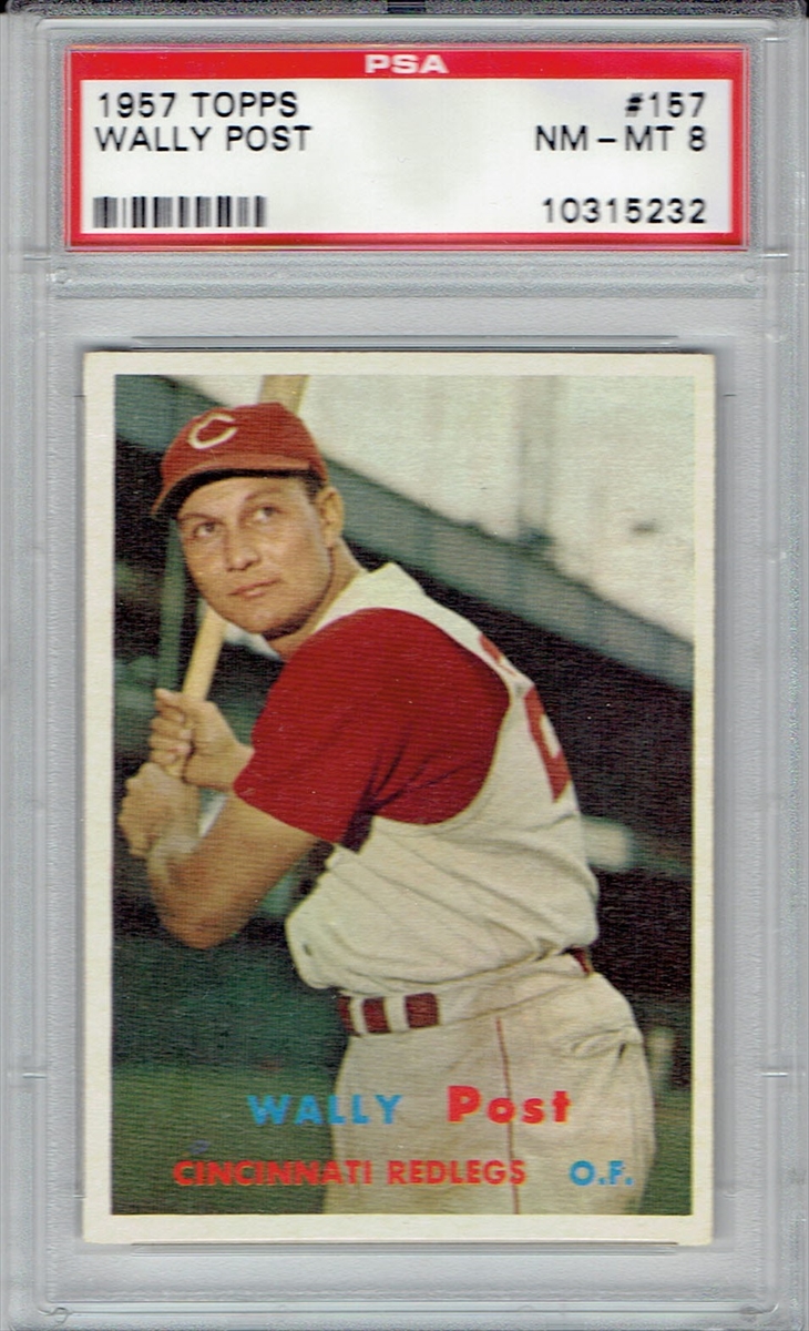  1957 Topps # 165 Ted Kluszewski Cincinnati Reds