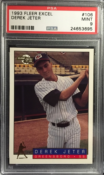 Derek Jeter Minor League, Prospect, Pre-Rookie Card Checklist, Gallery