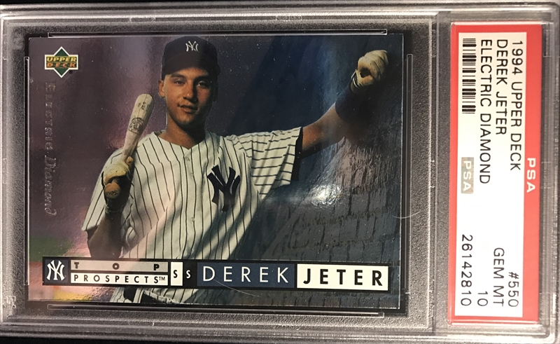  1994 Upper Deck - Derek Jeter - Columbus Clippers