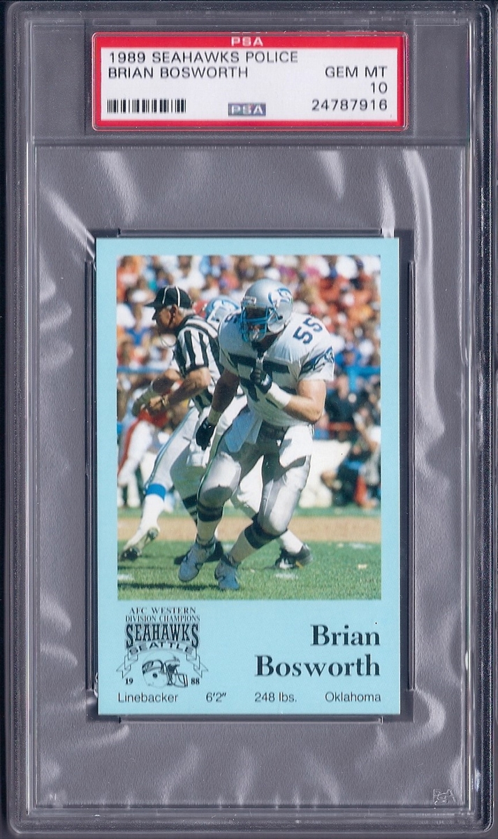 Football - Brian Bosworth Master Set: SMB Pieces of History Set Image  Gallery