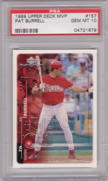 Upper Deck Pat Burrell Baseball Trading Cards