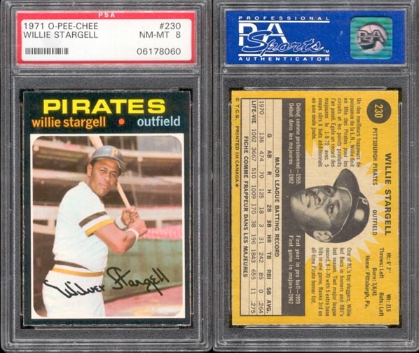 Vintage 1971 Pittsburgh Pirate Pictures 2 Willie Stargell 