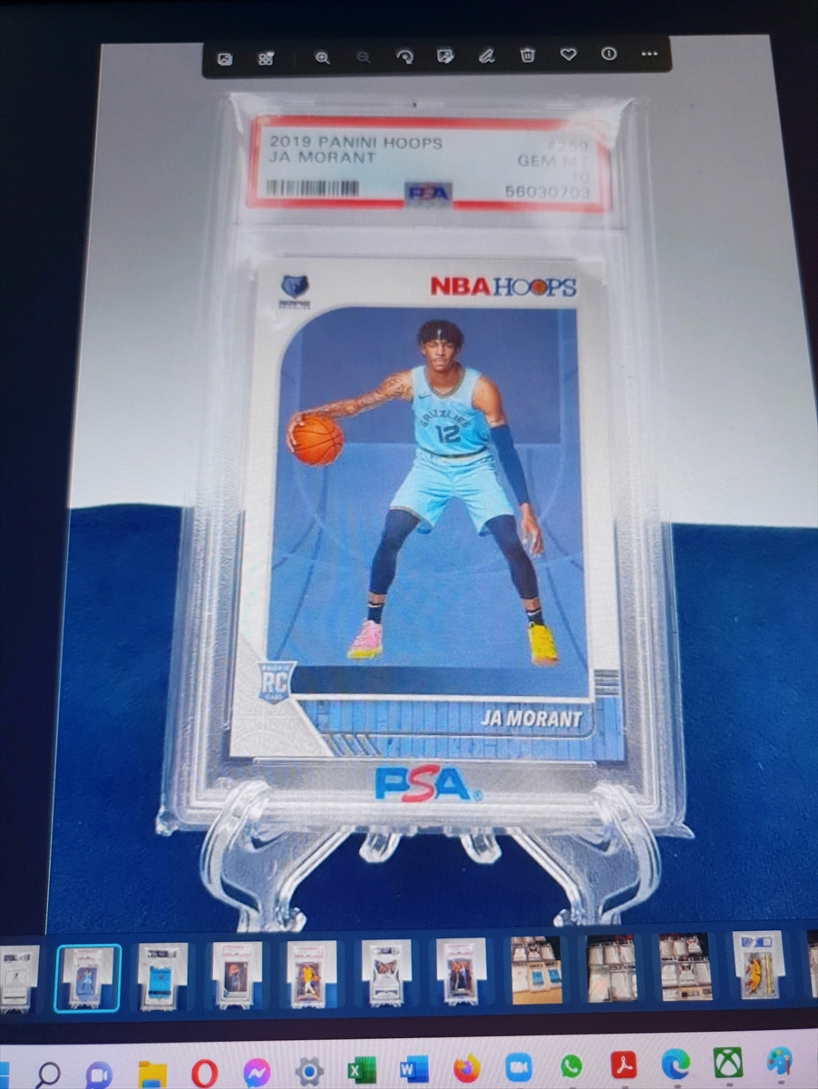 2022 My Top 10 Basketball Cards Showcase Image Gallery Ja Morant a