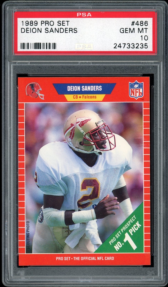 Football - Deion Sanders Rookie Set: The Dead Man's Hand Deion Sanders ...