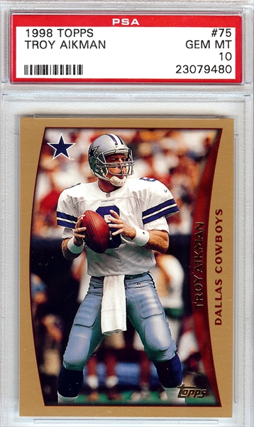 : 1994 Topps # 400 Troy Aikman Dallas Cowboys (Football