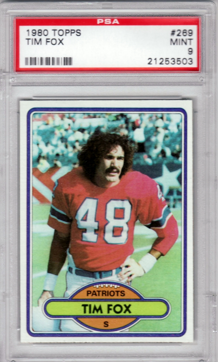 Football - 1980 Topps New England Patriots: The Bubs 80T Pats Set Image  Gallery