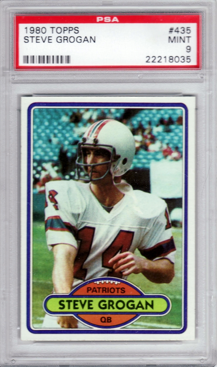 Football - 1980 Topps New England Patriots: The Bubs 80T Pats Set Image  Gallery