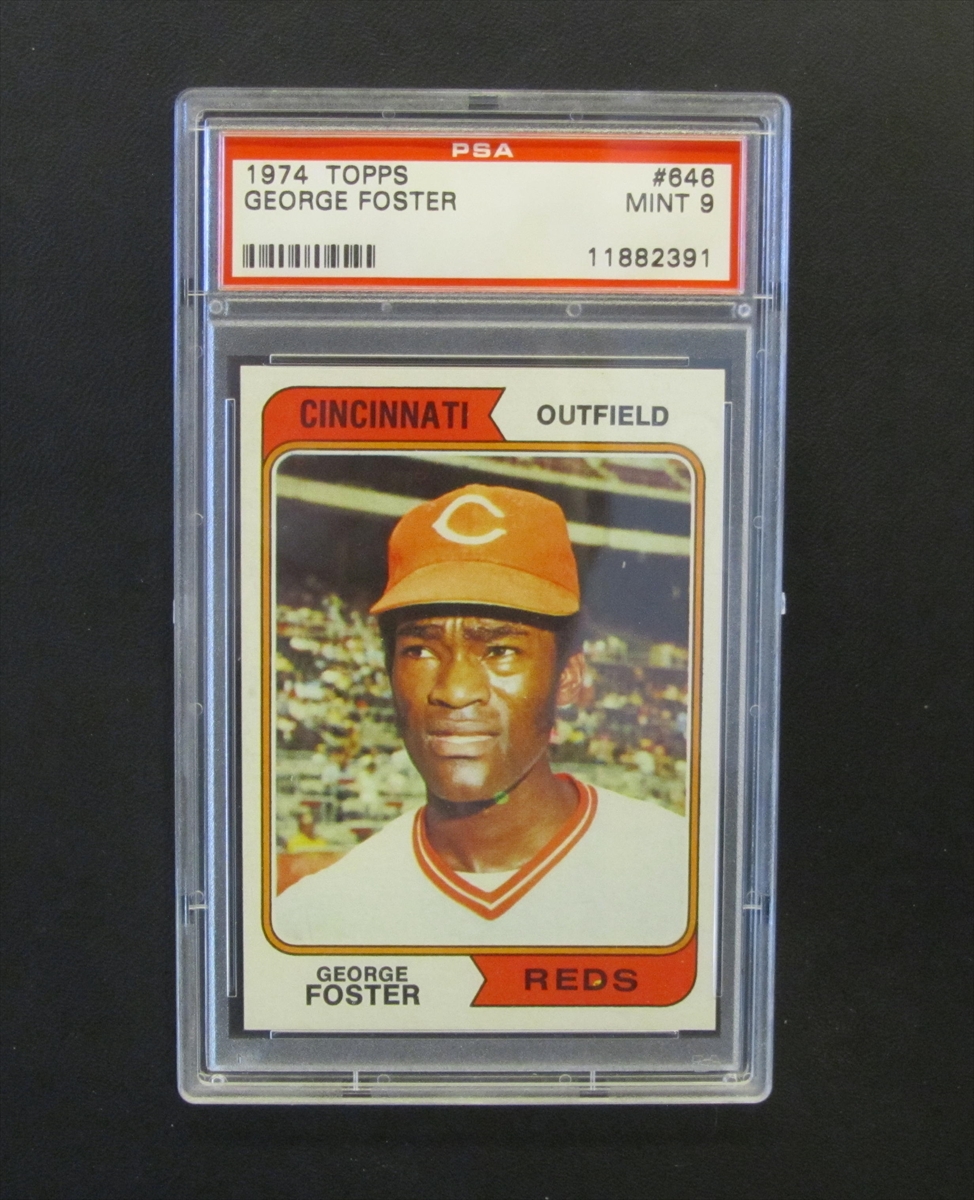  1974 Topps # 646 George Foster Cincinnati Reds