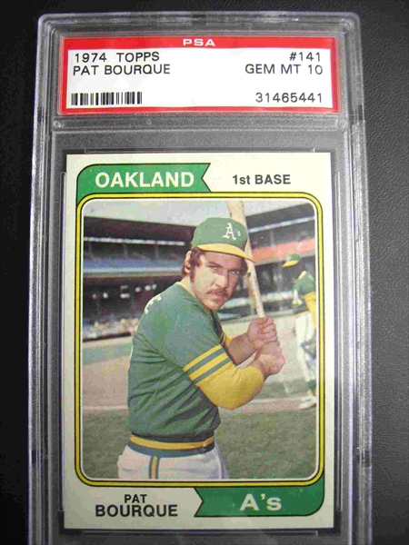 1974 Topps Oakland Athletics Team Card