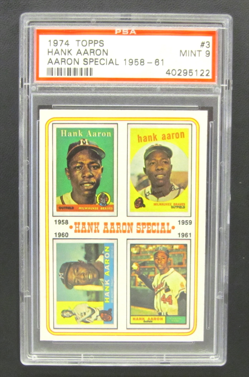 1974 Topps Hank Aaron (Aaron Special 1966-69)