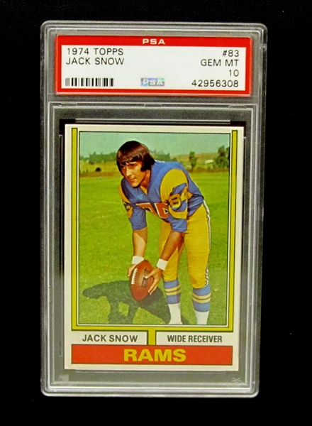 Football, 1974 Topps Los Angeles Rams All Time Set: The Corpis Collection-  1974 Topps Los Angeles Rams Set