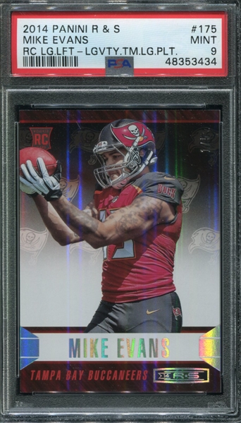 2014 Mike Evans Rookies And Stars Draft Class Rookie Card RC Buccaneers