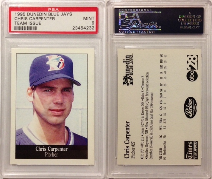 Baseball - Chris Carpenter Master Set: JT Dunn Collection Set Image Gallery