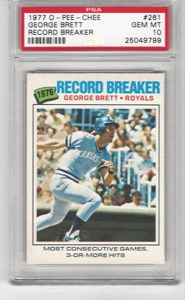 George Brett 1977 Dairy Isle Disc Baseball Card