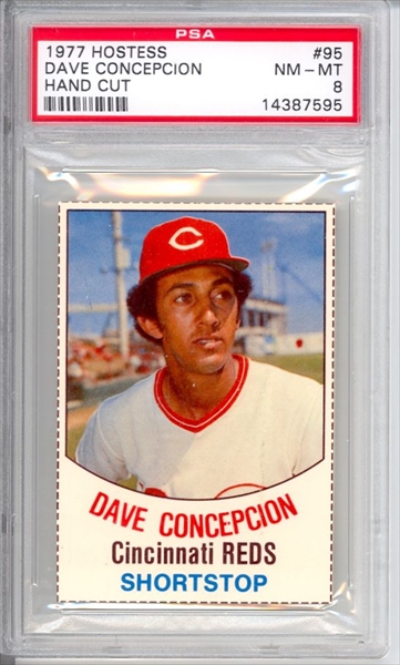  1977 Hostess # 95 Dave Concepcion Cincinnati Reds