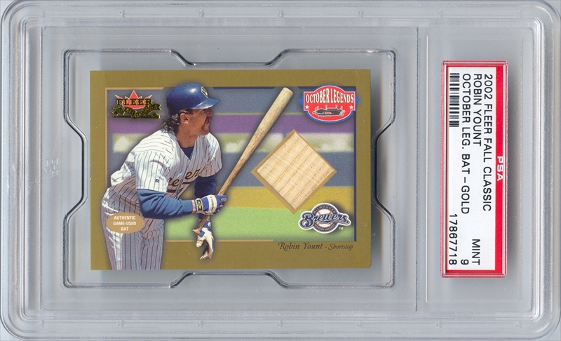 PSA Set Registry Showcase: Robin Yount --- Post Career (2002)