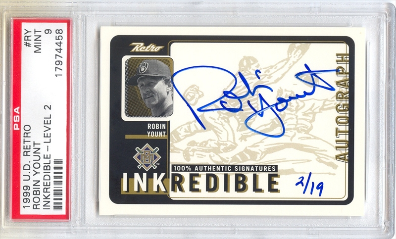 PSA Set Registry Showcase: Robin Yount --- Post Career (2002)