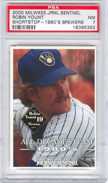 PSA Set Registry Showcase: Robin Yount --- Post Career (2002)