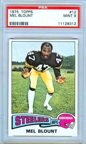 Football, Mel Blount Master Set All Time Set: Jeff Barker Collection