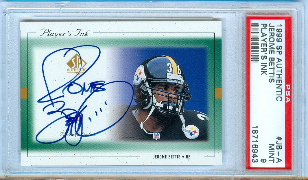 2000 SP Authentic Jerome Bettis