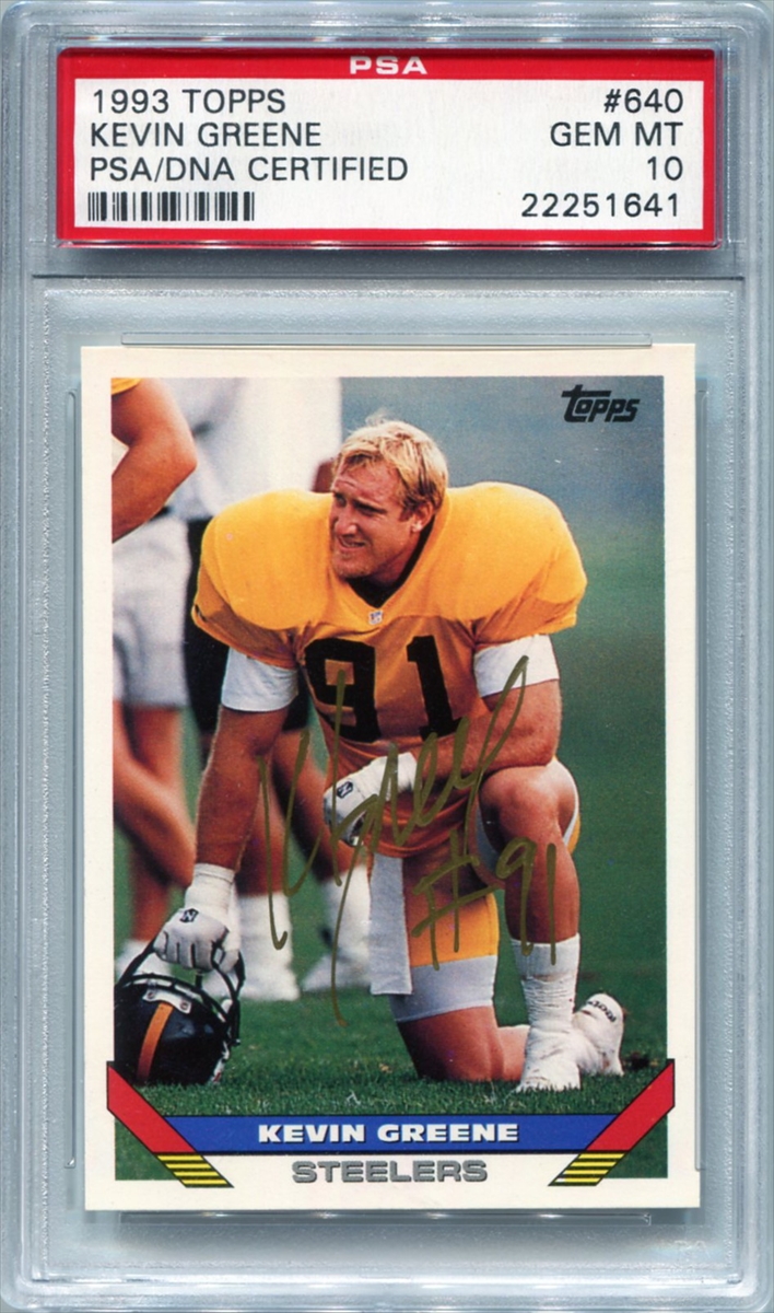 Kevin Greene Autographed Memorabilia