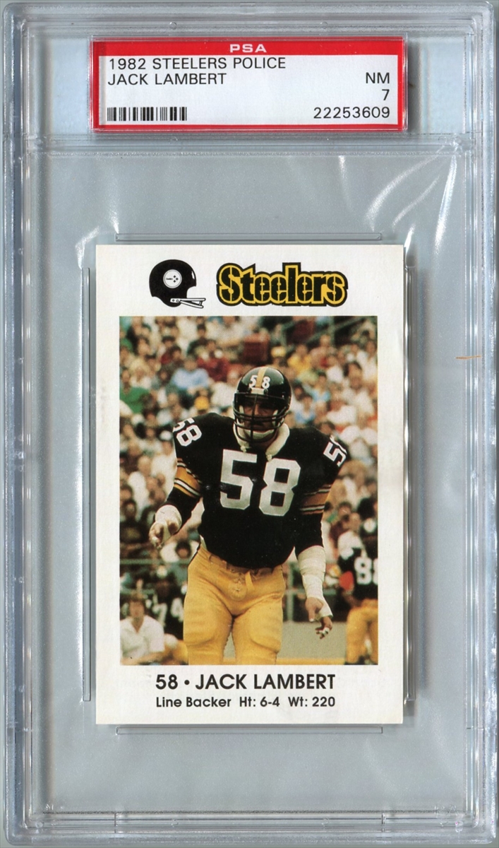 Jack Lambert - Jack Lambert Pittsburgh Steelers - Sticker