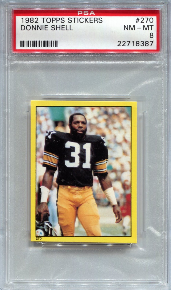 Football - Donnie Shell Master Set: Jeff Barker Collection Set Image Gallery