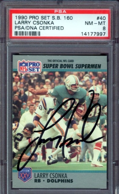 Football - All-Time NFL Rushers Autographs: The King Collection Set Image  Gallery