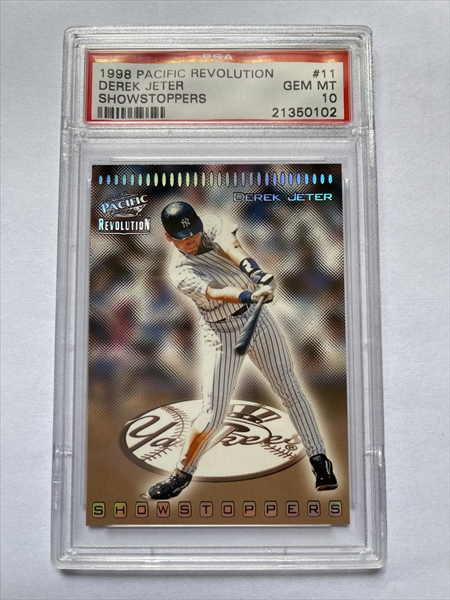 1999 Pacific Prism Holographic Purple Derek Jeter #100 PSA 10 POP