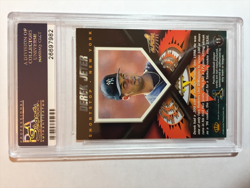 Derek Jeter Plaque 2000 World Series MVP +2 player cards