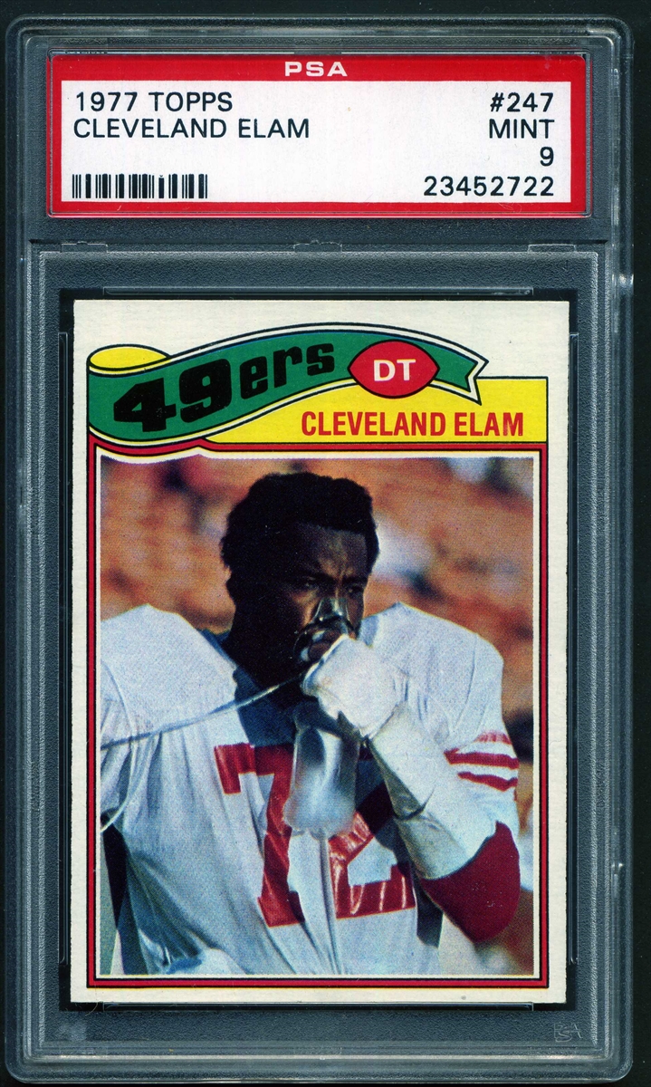 Football 1977 Topps San Francisco 49ers Sydney's Inheritance Set