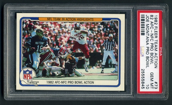 PSA Set Registry Showcase: San Francisco 49ers Fleer Team Action