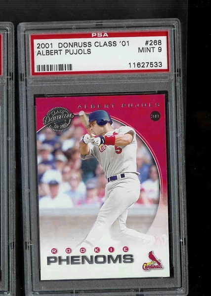 Albert Pujols Autographed Cardinals Jersey (PSA Graded MINT 9