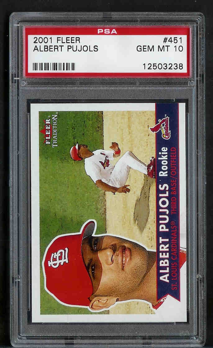 その他  Pujols Auto Fleer 2003 Fleer Hot Prospects Albert Pujols Cream of the Crop NR