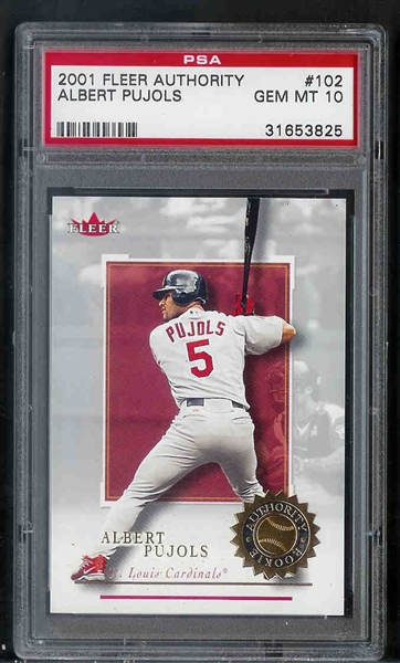 その他  Pujols Auto Fleer Albert Pujols | ARENA CLUB