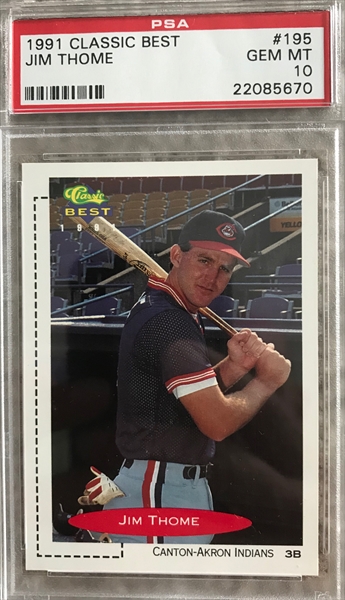 Top Jim Thome Baseball Cards, Rookies, Inserts, Prospects, Best Ranked