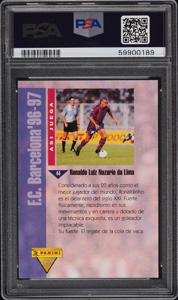 Misc Sports - Ronaldo (Luis Nazário de Lima) Master Set
