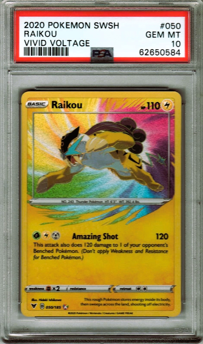 TCG - 2020 Pokemon Sword & Shield Vivid Voltage Amazing Rares: Viva ...