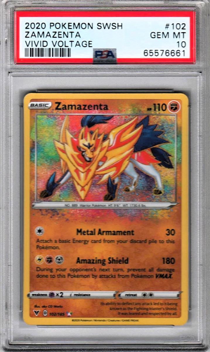 TCG - 2020 Pokemon Sword & Shield Vivid Voltage Amazing Rares: Viva ...