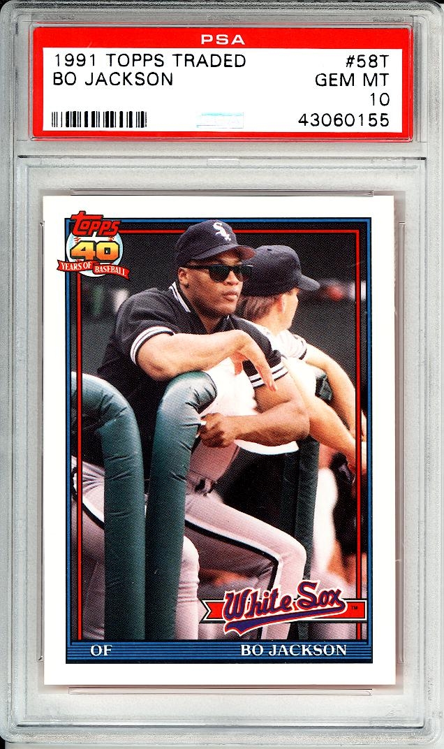 Baseball - Bo Jackson Master Topps Set: MadGenius Bo Jackson Master ...