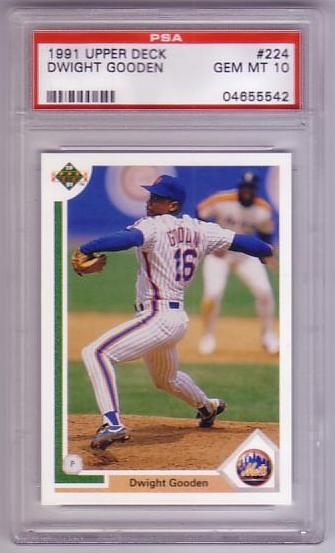  1990 Upper Deck Baseball Card #114 Dwight Gooden : Everything  Else