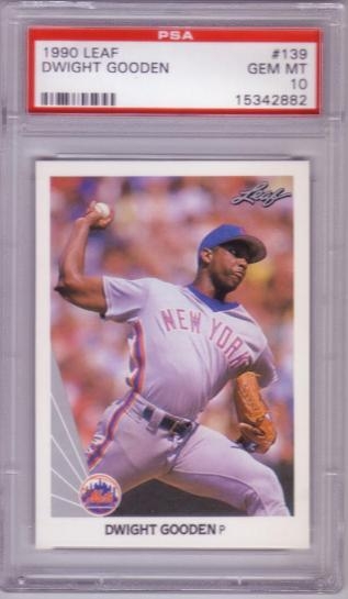  1990 Topps #510 Dwight Gooden : Collectibles & Fine Art